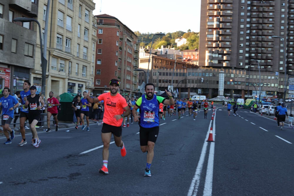 Foto 475 de la carrera en Torre Iberdrola y puente de Deusto