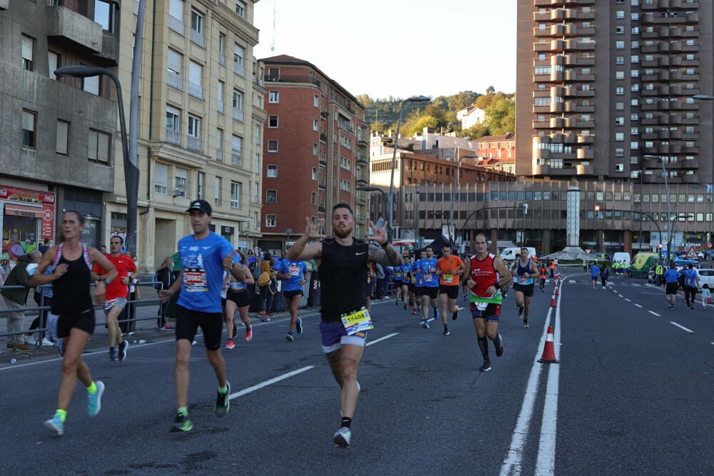 Foto 478 de la carrera en Torre Iberdrola y puente de Deusto