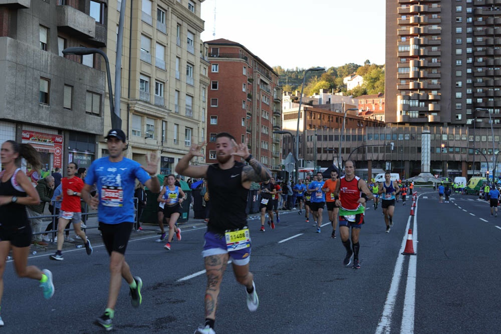 Foto 479 de la carrera en Torre Iberdrola y puente de Deusto