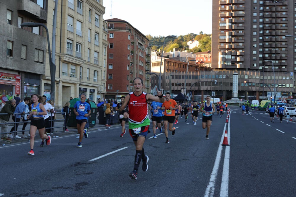 Foto 480 de la carrera en Torre Iberdrola y puente de Deusto