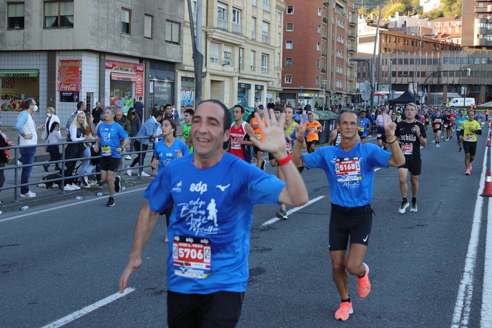 Foto 483 de la carrera en Torre Iberdrola y puente de Deusto