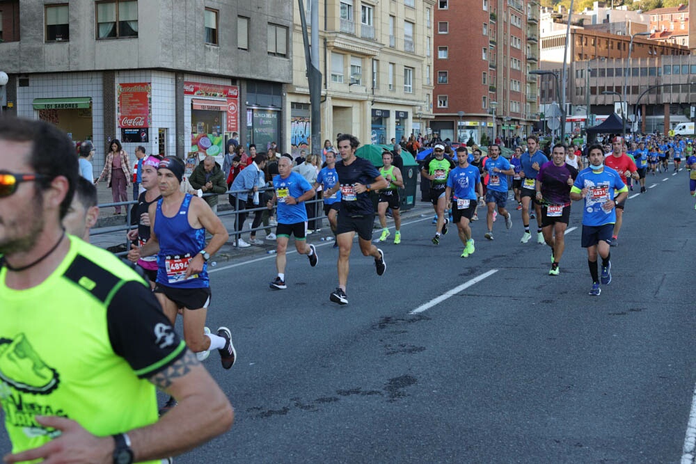 Foto 487 de la carrera en Torre Iberdrola y puente de Deusto