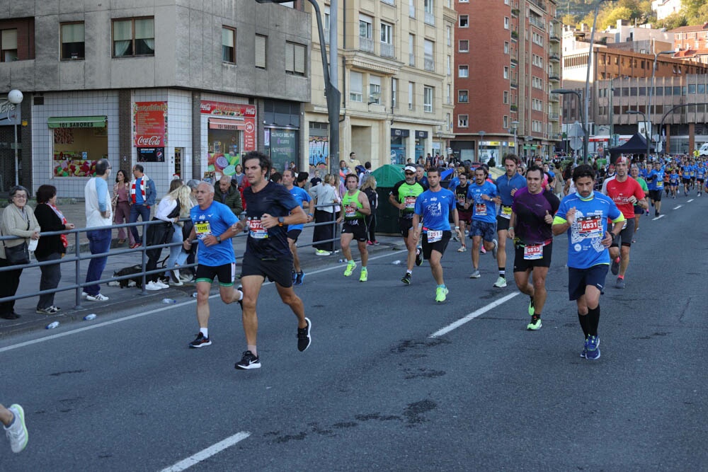 Foto 488 de la carrera en Torre Iberdrola y puente de Deusto