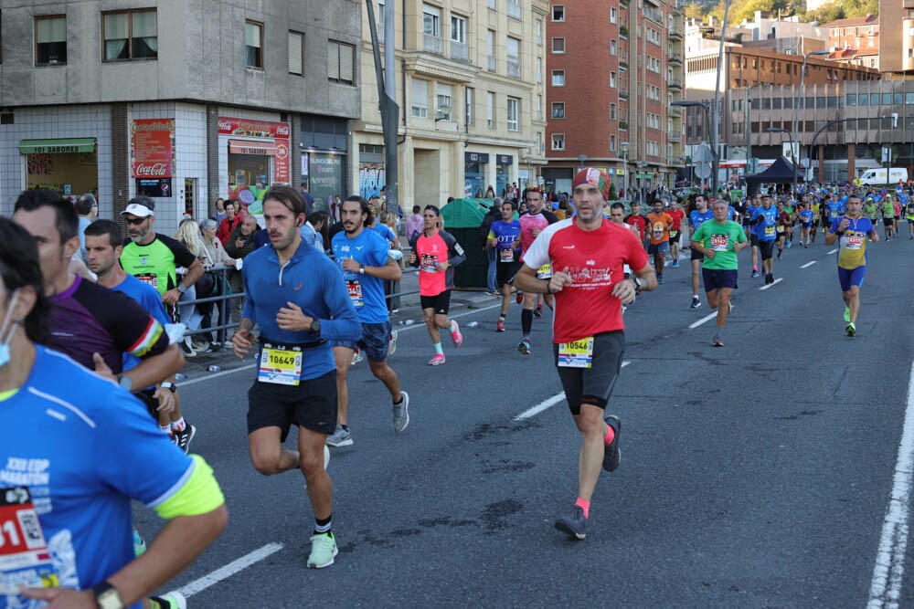 Foto 492 de la carrera en Torre Iberdrola y puente de Deusto