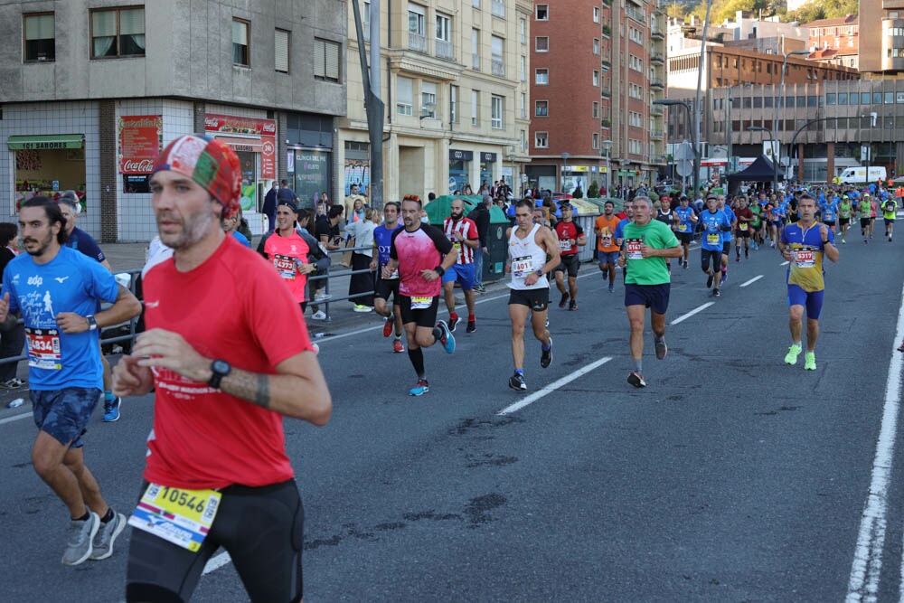 Foto 494 de la carrera en Torre Iberdrola y puente de Deusto