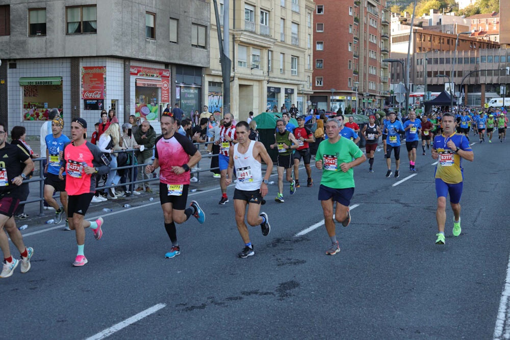 Foto 496 de la carrera en Torre Iberdrola y puente de Deusto