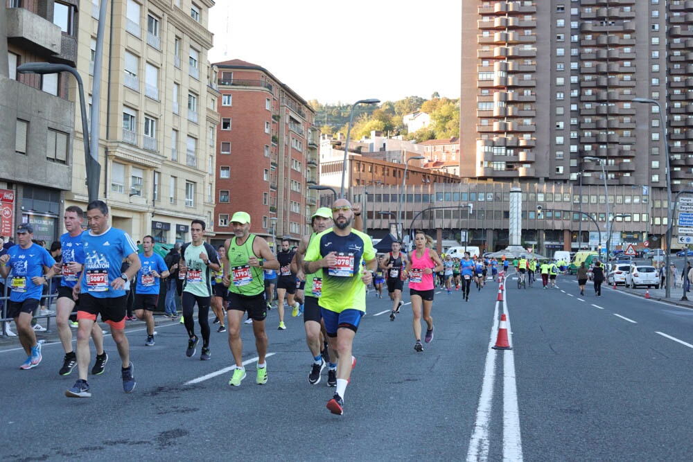 Foto 501 de la carrera en Torre Iberdrola y puente de Deusto