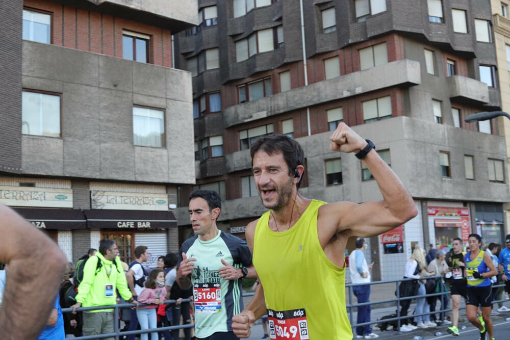 Foto 503 de la carrera en Torre Iberdrola y puente de Deusto