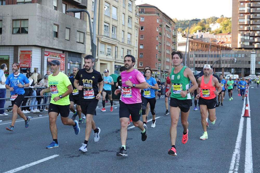 Foto 510 de la carrera en Torre Iberdrola y puente de Deusto