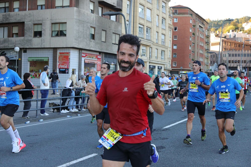 Foto 511 de la carrera en Torre Iberdrola y puente de Deusto