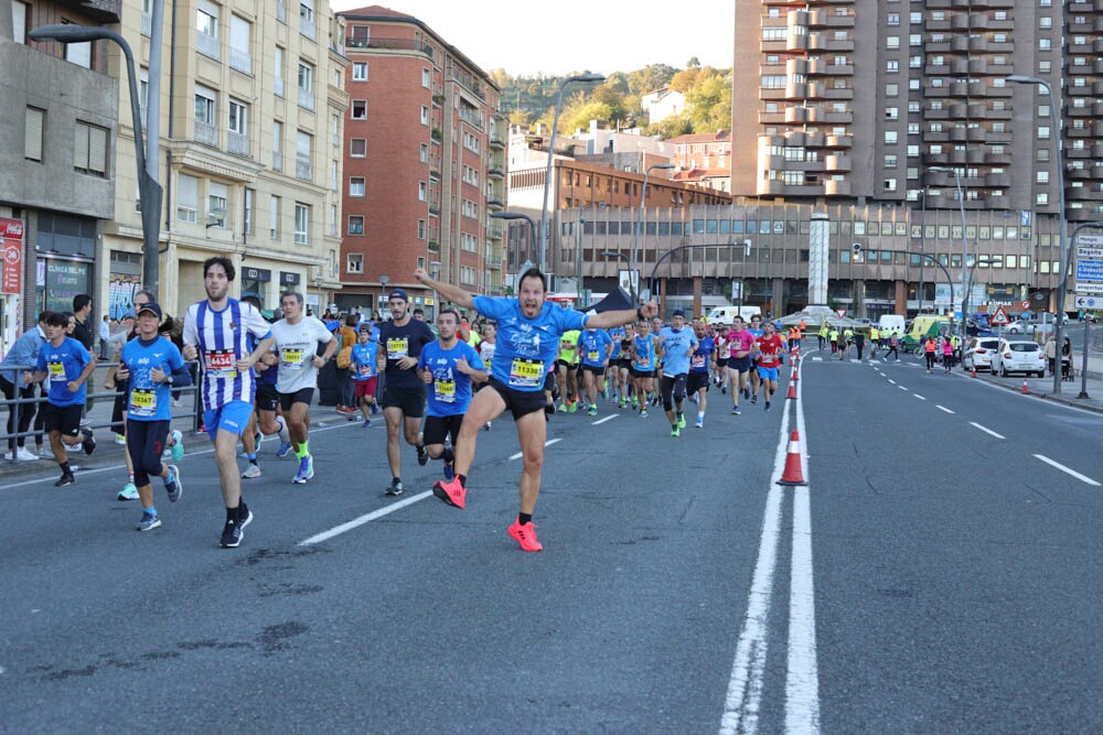 Foto 514 de la carrera en Torre Iberdrola y puente de Deusto