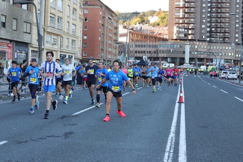 Foto 515 de la carrera en Torre Iberdrola y puente de Deusto