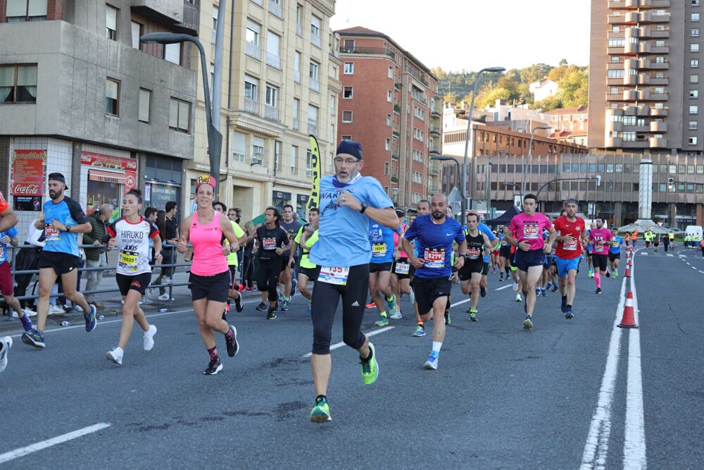 Foto 516 de la carrera en Torre Iberdrola y puente de Deusto