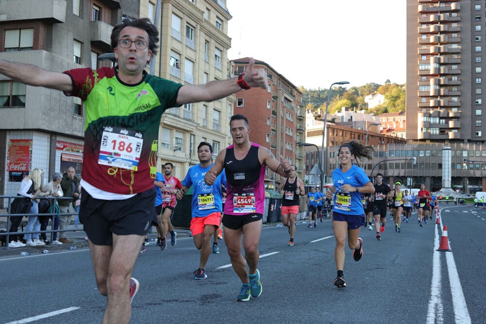 Foto 517 de la carrera en Torre Iberdrola y puente de Deusto