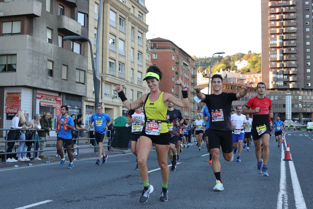 Foto 520 de la carrera en Torre Iberdrola y puente de Deusto