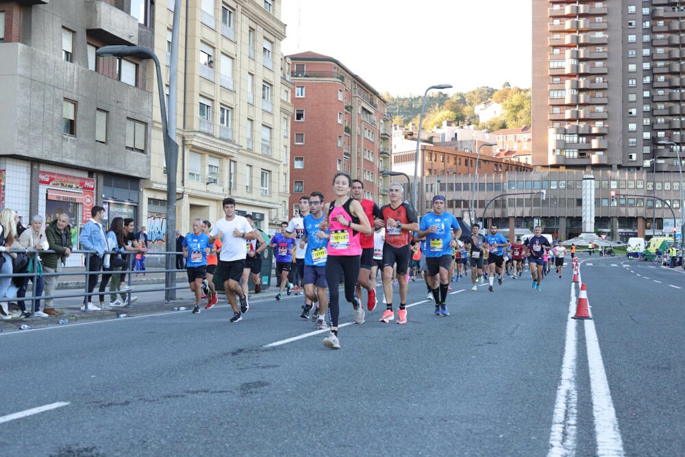 Foto 522 de la carrera en Torre Iberdrola y puente de Deusto