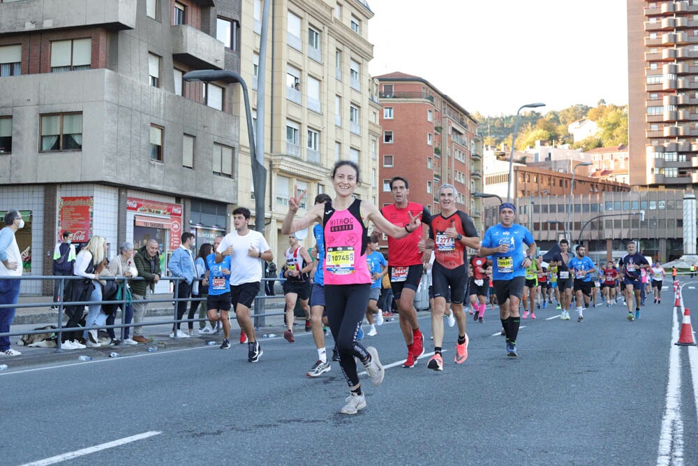 Foto 523 de la carrera en Torre Iberdrola y puente de Deusto