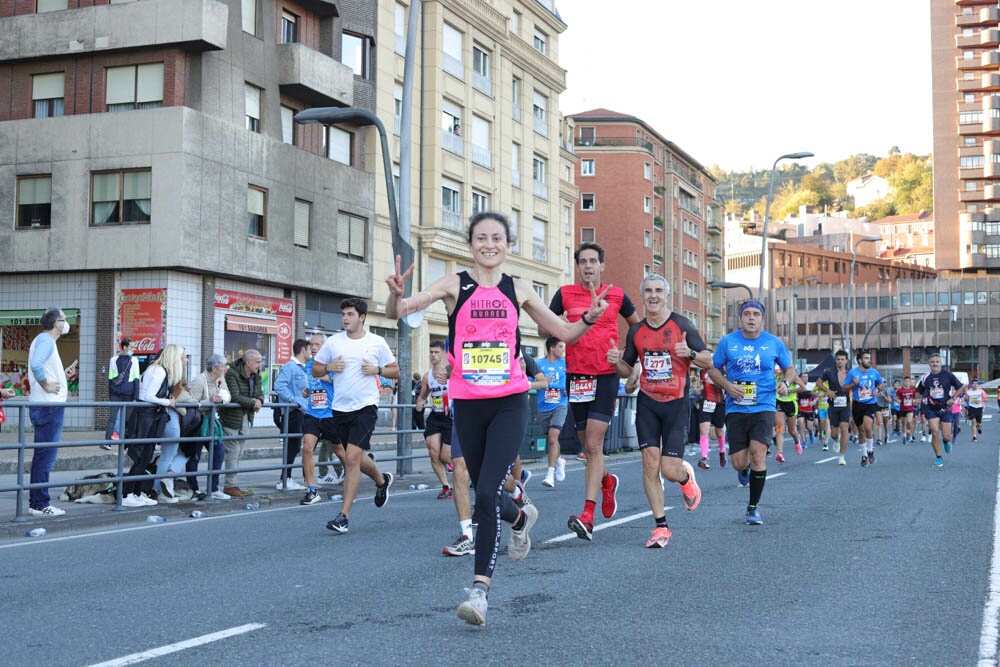 Foto 524 de la carrera en Torre Iberdrola y puente de Deusto