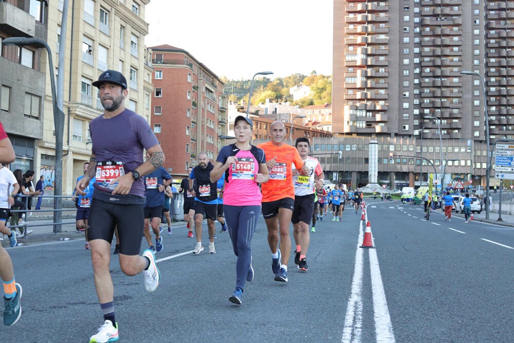 Foto 528 de la carrera en Torre Iberdrola y puente de Deusto