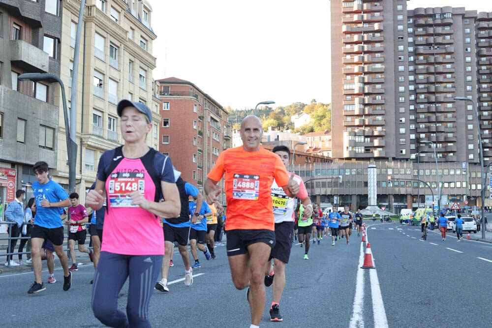 Foto 529 de la carrera en Torre Iberdrola y puente de Deusto