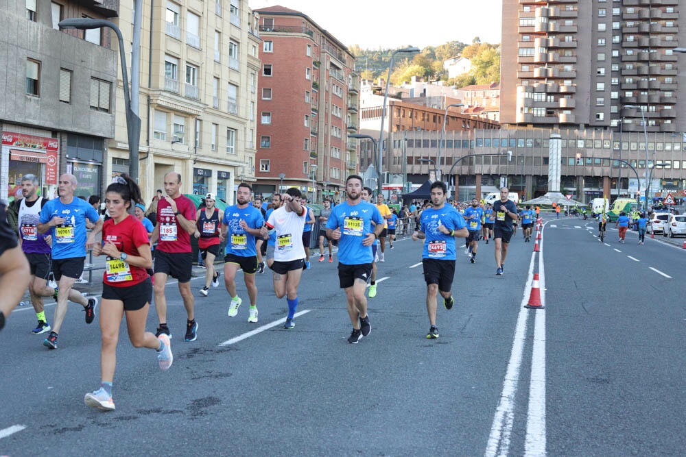 Foto 532 de la carrera en Torre Iberdrola y puente de Deusto