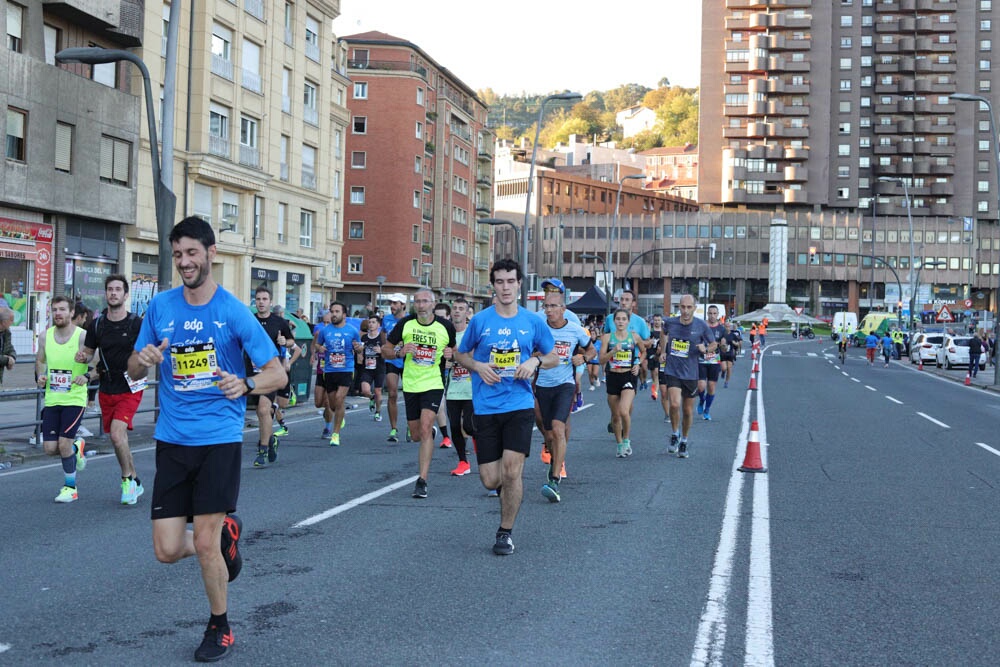 Foto 534 de la carrera en Torre Iberdrola y puente de Deusto