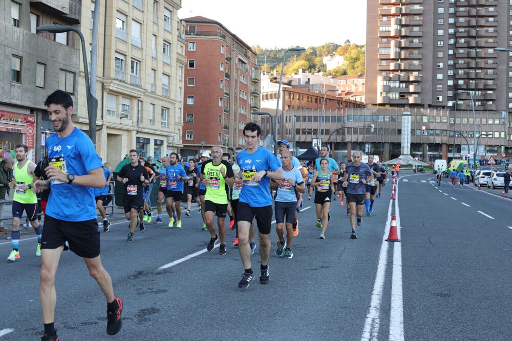 Foto 535 de la carrera en Torre Iberdrola y puente de Deusto