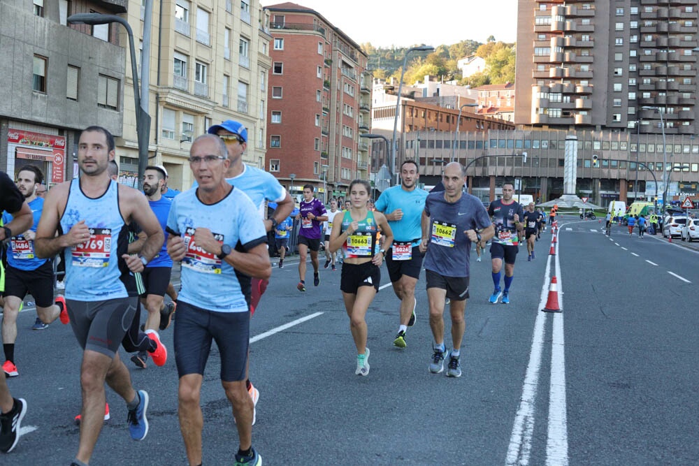 Foto 536 de la carrera en Torre Iberdrola y puente de Deusto