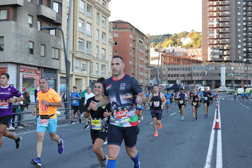 Foto 537 de la carrera en Torre Iberdrola y puente de Deusto