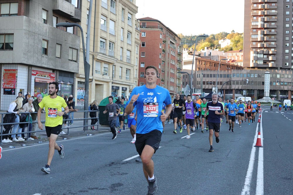 Foto 540 de la carrera en Torre Iberdrola y puente de Deusto