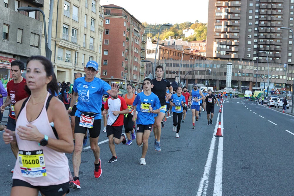 Foto 544 de la carrera en Torre Iberdrola y puente de Deusto