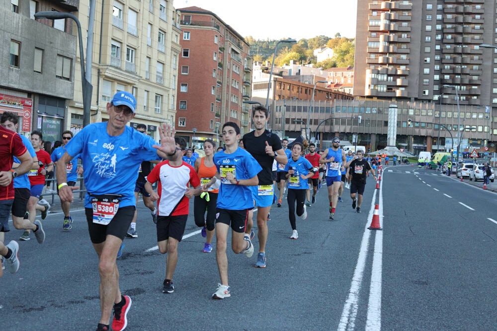 Foto 545 de la carrera en Torre Iberdrola y puente de Deusto