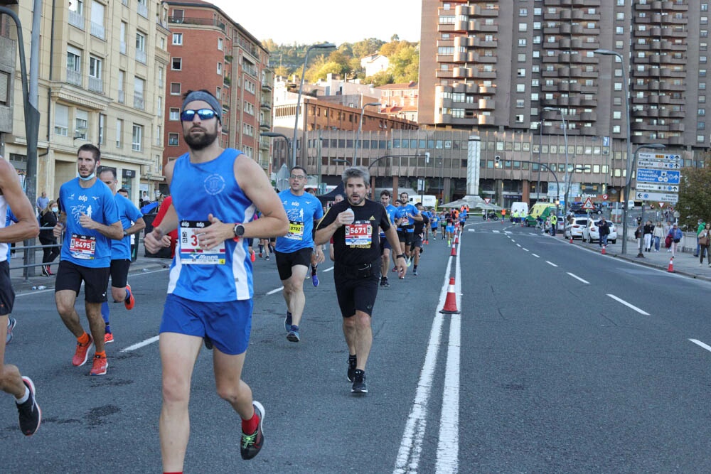 Foto 547 de la carrera en Torre Iberdrola y puente de Deusto