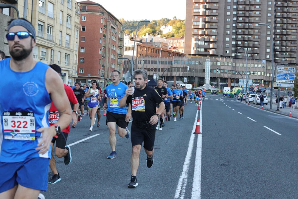 Foto 549 de la carrera en Torre Iberdrola y puente de Deusto