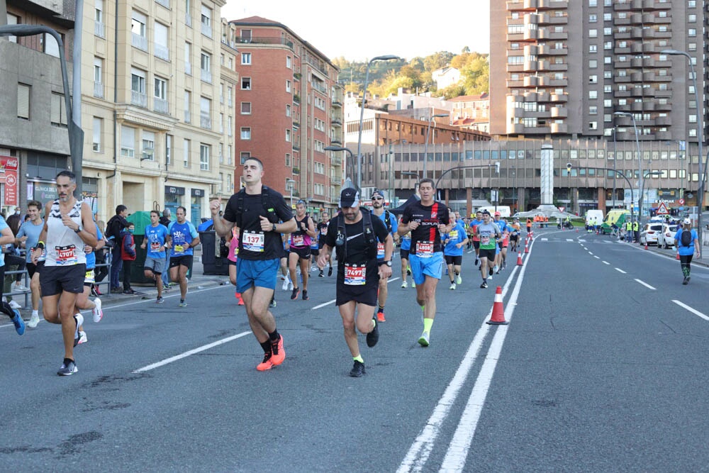 Foto 551 de la carrera en Torre Iberdrola y puente de Deusto