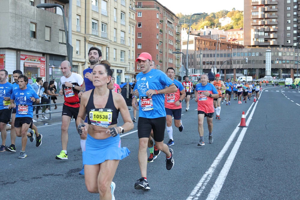 Foto 555 de la carrera en Torre Iberdrola y puente de Deusto