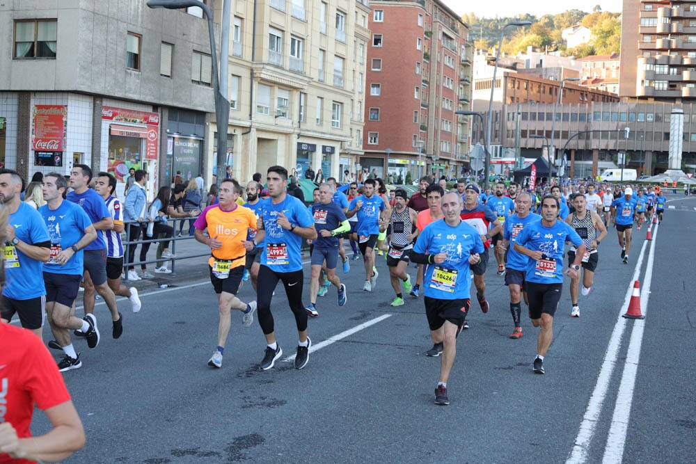 Foto 561 de la carrera en Torre Iberdrola y puente de Deusto