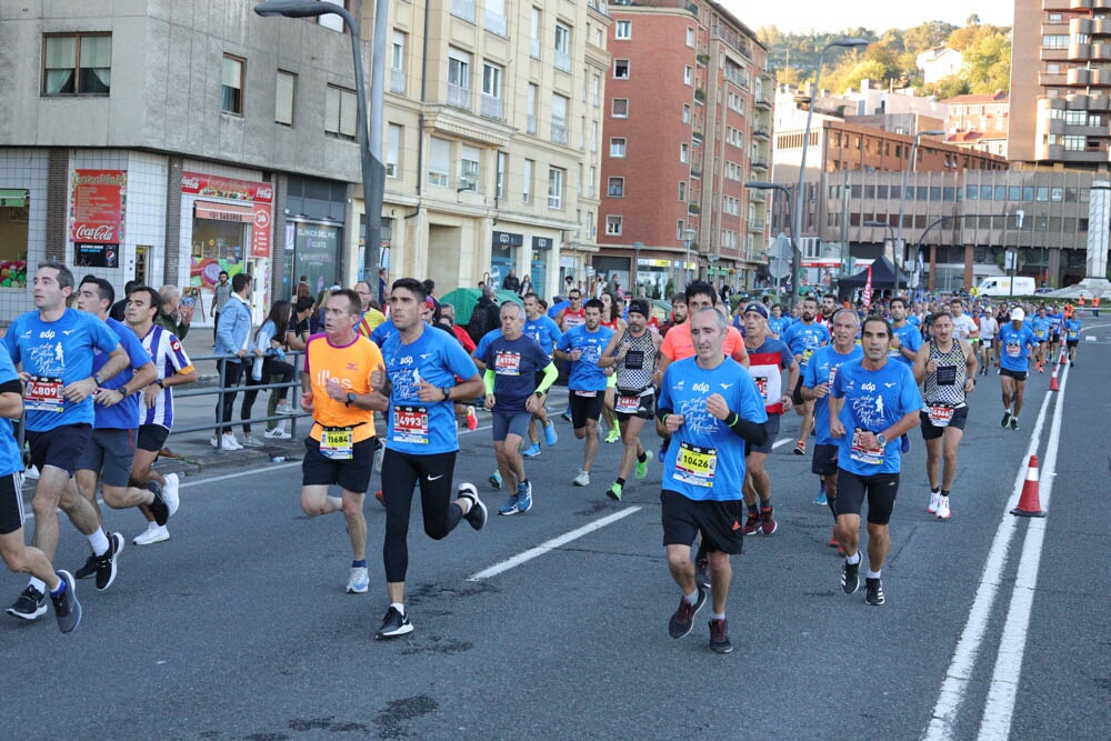 Foto 562 de la carrera en Torre Iberdrola y puente de Deusto