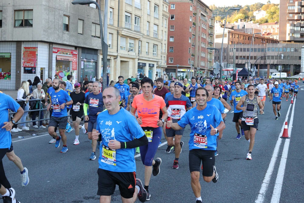 Foto 566 de la carrera en Torre Iberdrola y puente de Deusto