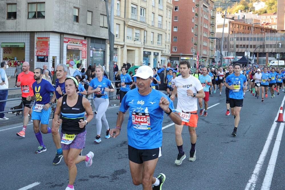 Foto 571 de la carrera en Torre Iberdrola y puente de Deusto