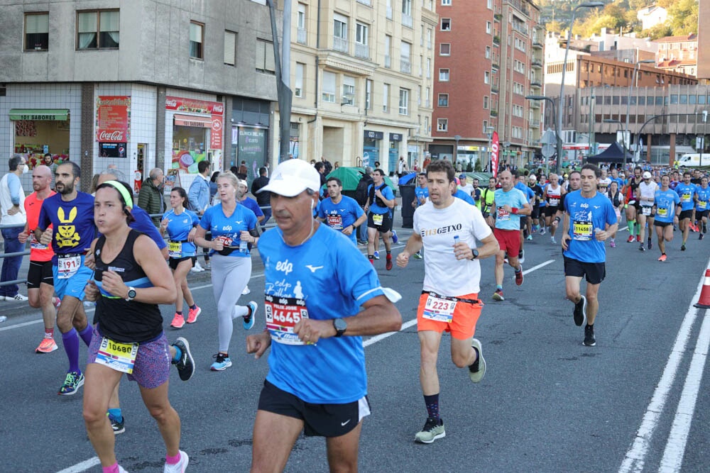 Foto 572 de la carrera en Torre Iberdrola y puente de Deusto