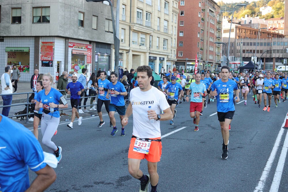 Foto 573 de la carrera en Torre Iberdrola y puente de Deusto