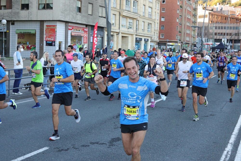 Foto 575 de la carrera en Torre Iberdrola y puente de Deusto