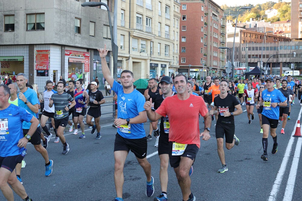 Foto 576 de la carrera en Torre Iberdrola y puente de Deusto