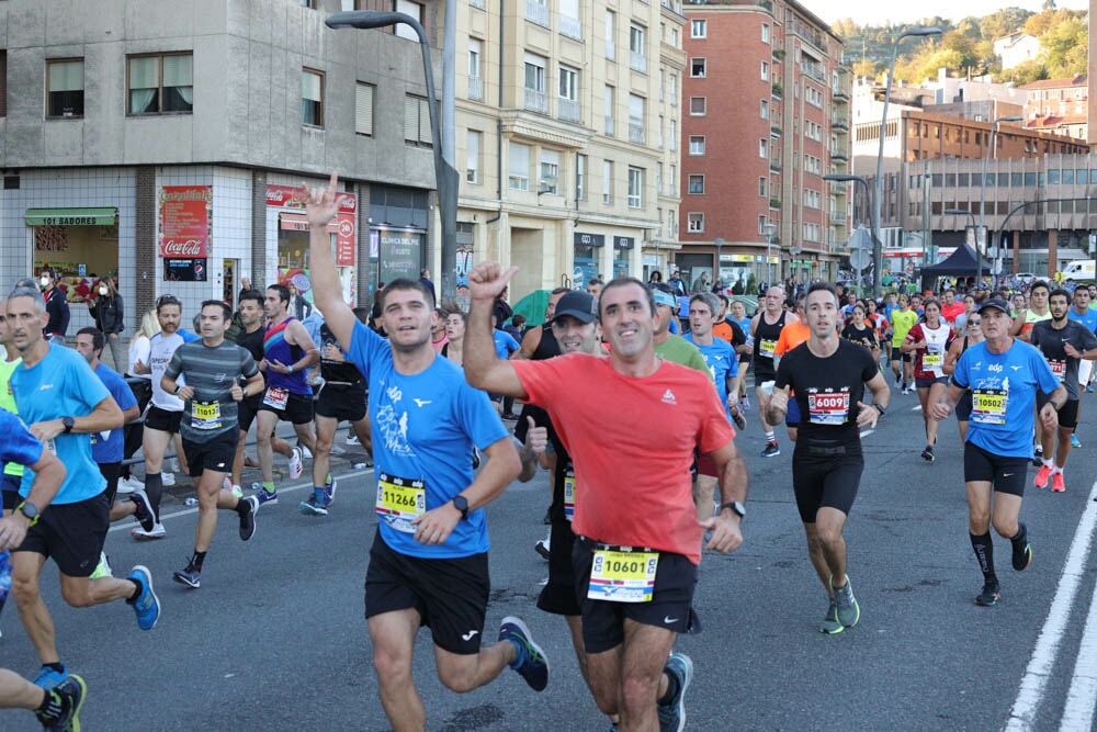 Foto 577 de la carrera en Torre Iberdrola y puente de Deusto