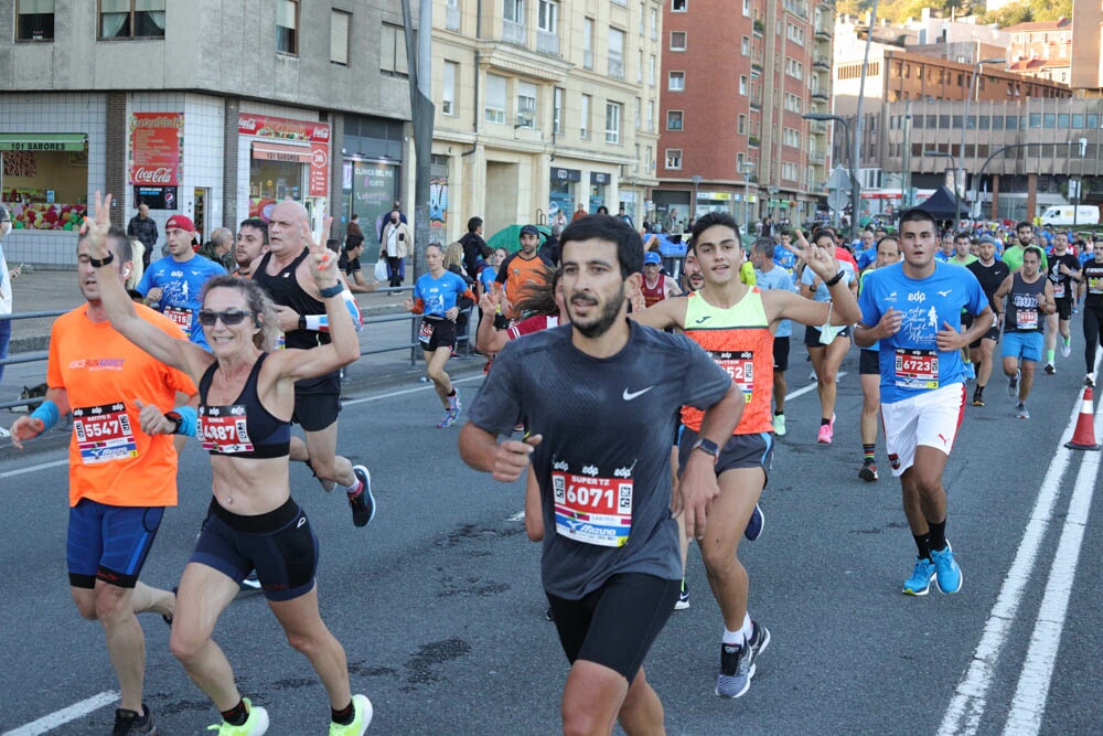 Foto 579 de la carrera en Torre Iberdrola y puente de Deusto