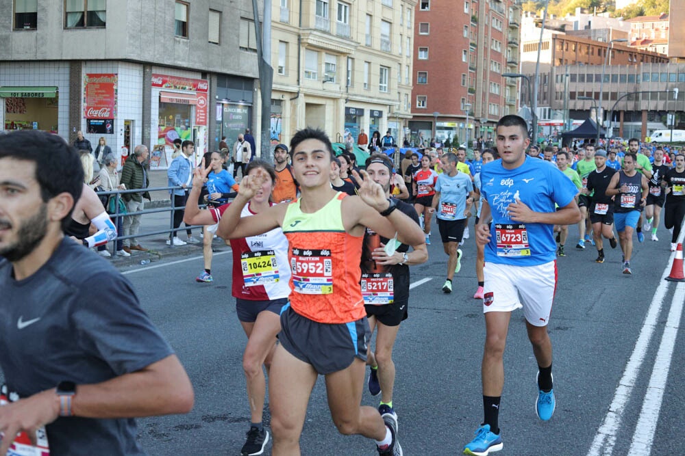 Foto 582 de la carrera en Torre Iberdrola y puente de Deusto