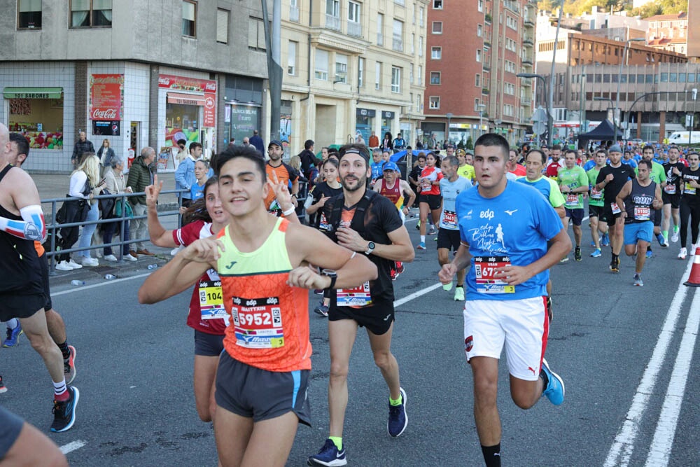 Foto 583 de la carrera en Torre Iberdrola y puente de Deusto