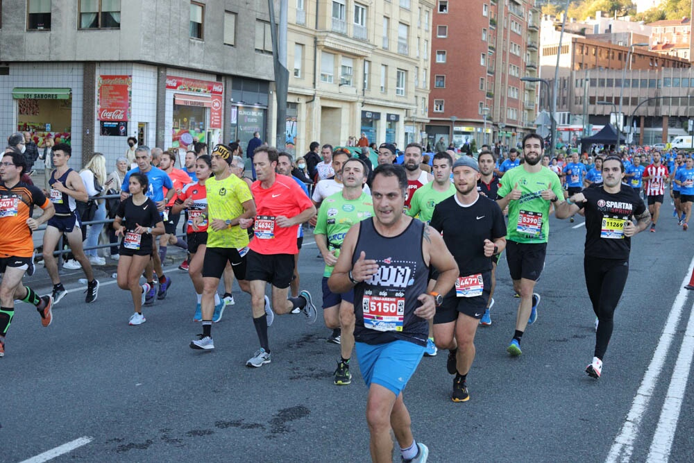 Foto 585 de la carrera en Torre Iberdrola y puente de Deusto