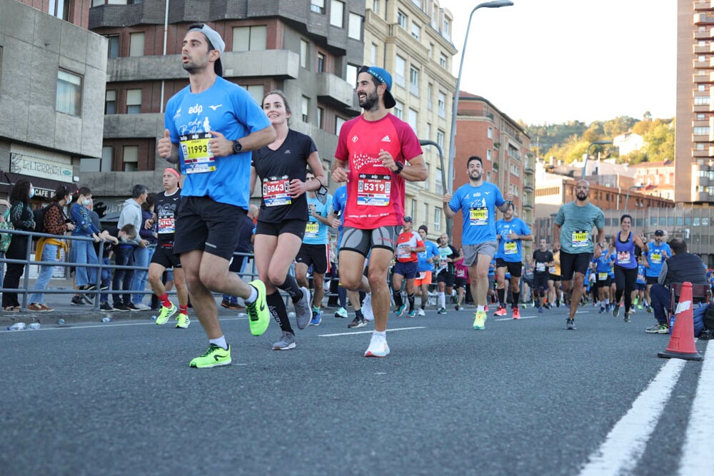 Foto 653 de la carrera en Torre Iberdrola y puente de Deusto